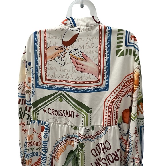 Radiant Farm Rio Wanderlust Dress Off White Oversized Size Small (runs big) - Picture 5 of 8